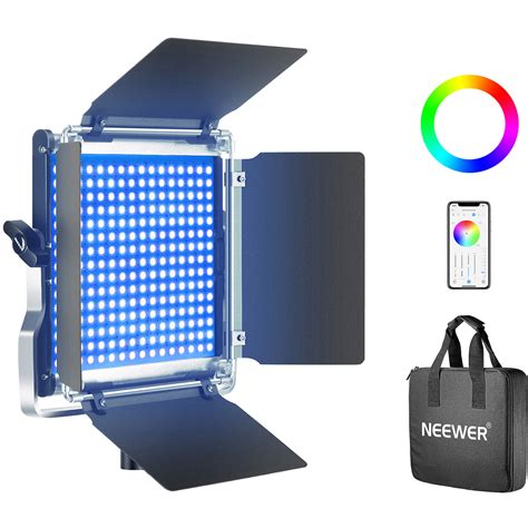 neewer led light panel|neewer smart metal led light.